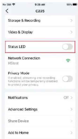 TP-LINK Tapo TC41 - LED d'état - 1