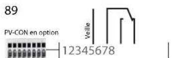Block PVSE 230/48-5 - Branchement - 3