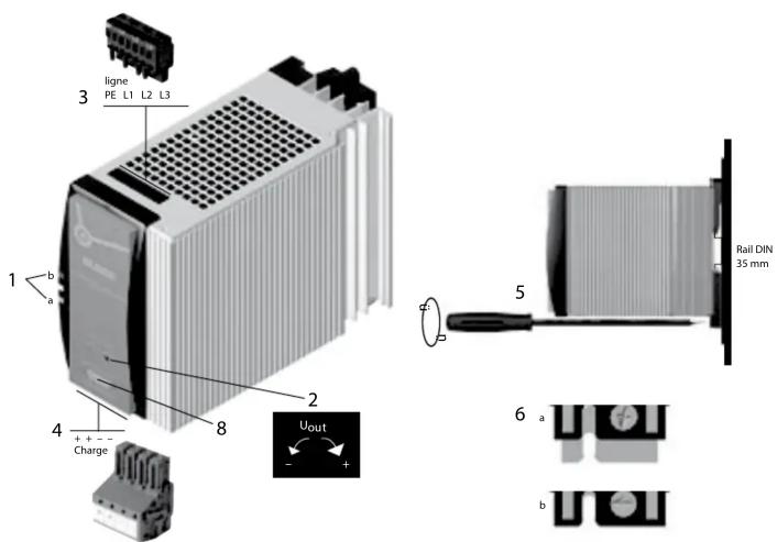 Block PVSE 400/24-20 - Branchement - 2