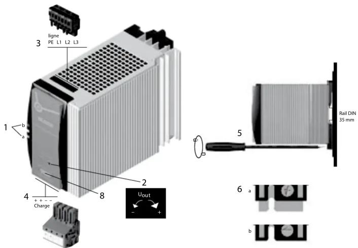 Block PVSE 400/24-40 - Branchement - 2