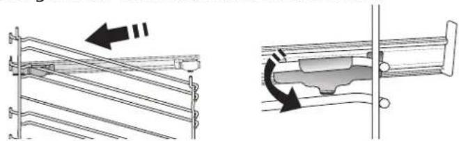 WHIRLPOOL AKZMS 8680 BL - ANBRINGEN DER BACKAUSZÜGE (FALLS VORHANDEN) - 1