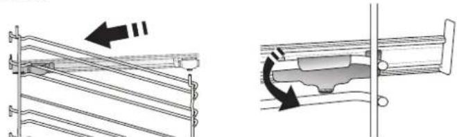 WHIRLPOOL AKZMS 8680 BL - FITTING THE SLIDING RUNNERS (IF PRESENT) - 1