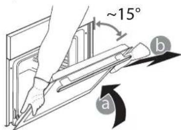 WHIRLPOOL AKZ9 7940 NB - REMOVING AND REFITTING THE DOOR - 2