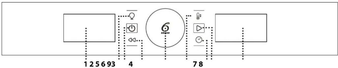 WHIRLPOOL AKZ9 7940 NB - PANEL STEROWANIA - 1