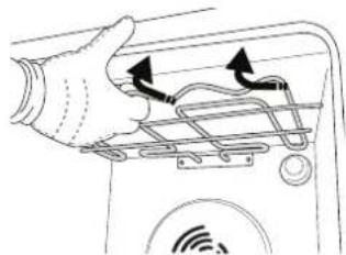 WHIRLPOOL AKZ9 7940 NB - ABAISSER L'ÉLÉMENT CHAUFFANT SUPÉRIEUR (UNIQUEMENT SUR CERTAINS MODÈLES) - 3