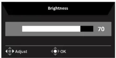 ACER CB272E3 - Raccourci 2 (par défaut : Brightness (Luminosité)) - 1