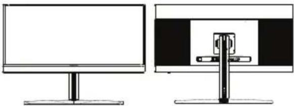 ACER X34V3 - Fixation du moniteur sur son socle - 6