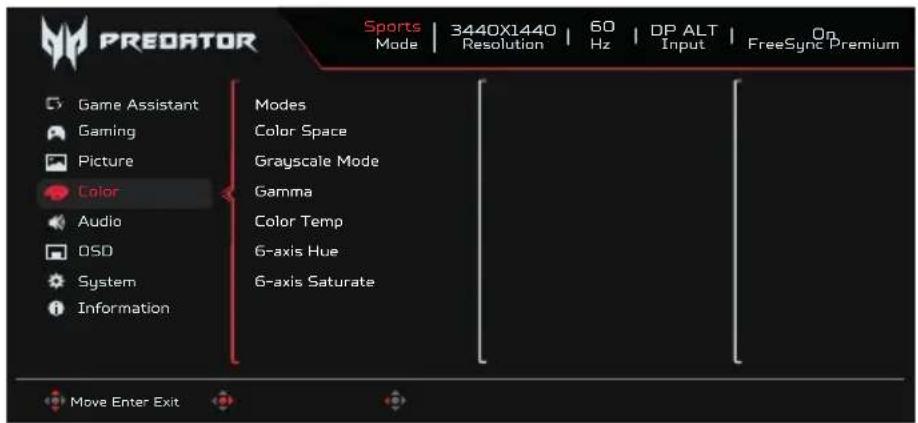ACER X34V3 - Couleur - 1