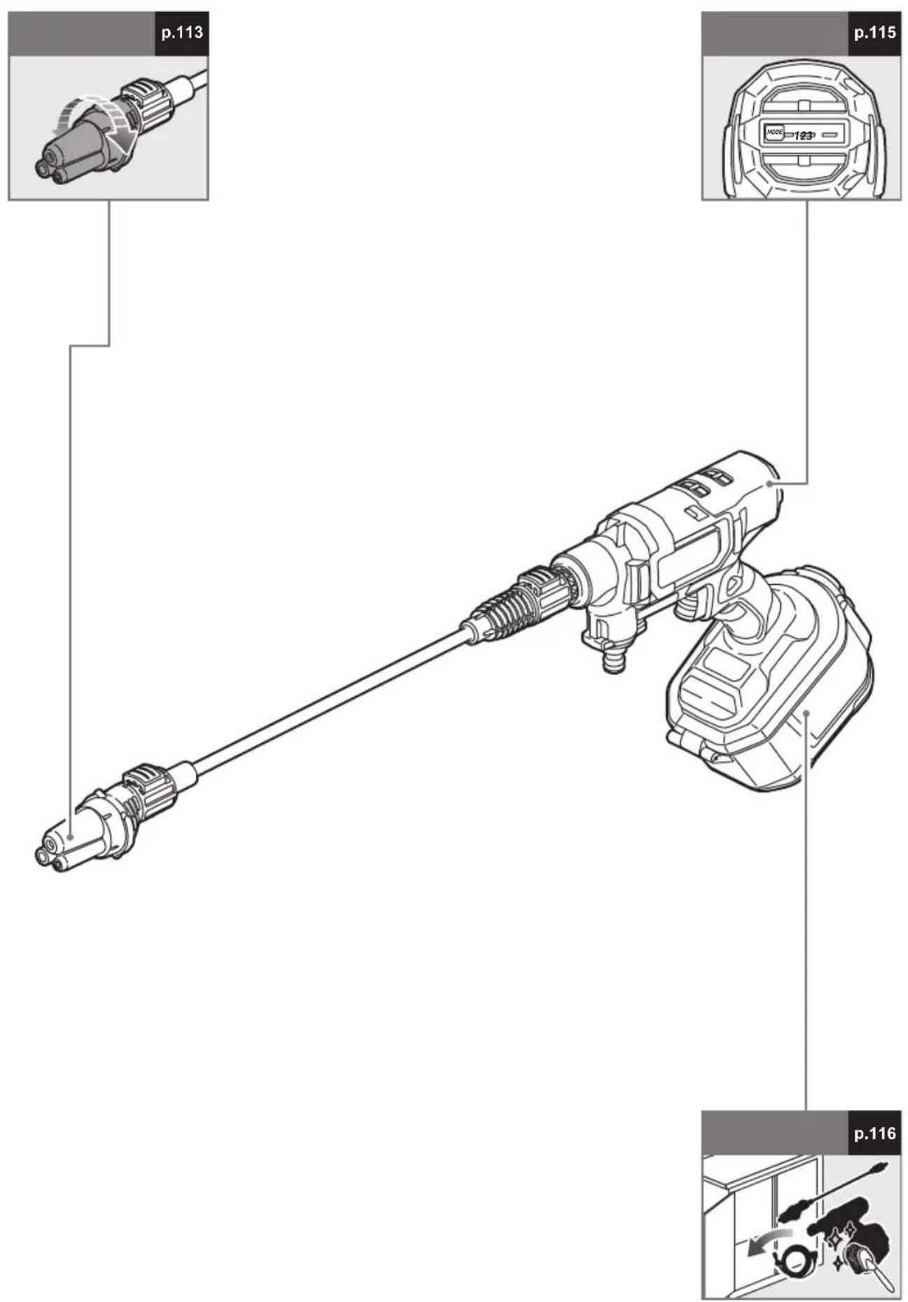 RYOBI One+ RY18PWX41A - OBOZNÁMTE SA S VAŠÍM PRODUKTOM - 14