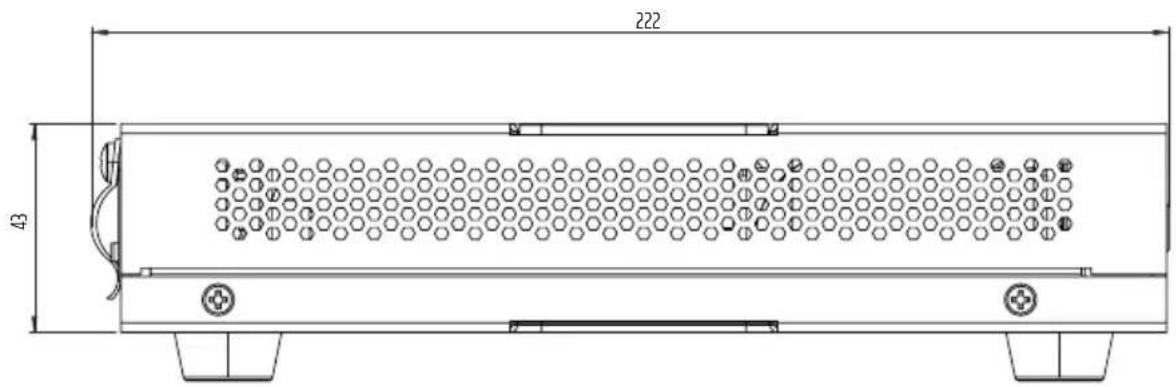 LD Systems AMP 205 AV - DIMENSIONS - 2