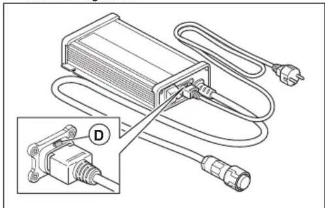 HUSQVARNA PS900C - Desmontar o carregador de bateria - 2