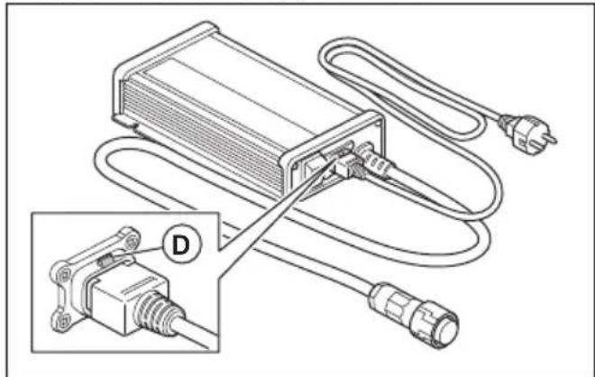 HUSQVARNA PS900C - Montera batteriladdaren - 2