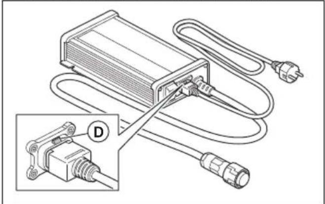 HUSQVARNA PS900C - To assemble the battery charger - 2