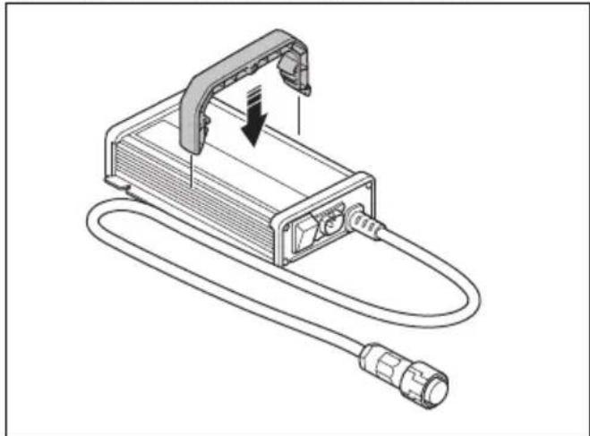 HUSQVARNA PS900C - De acculader monteren - 3