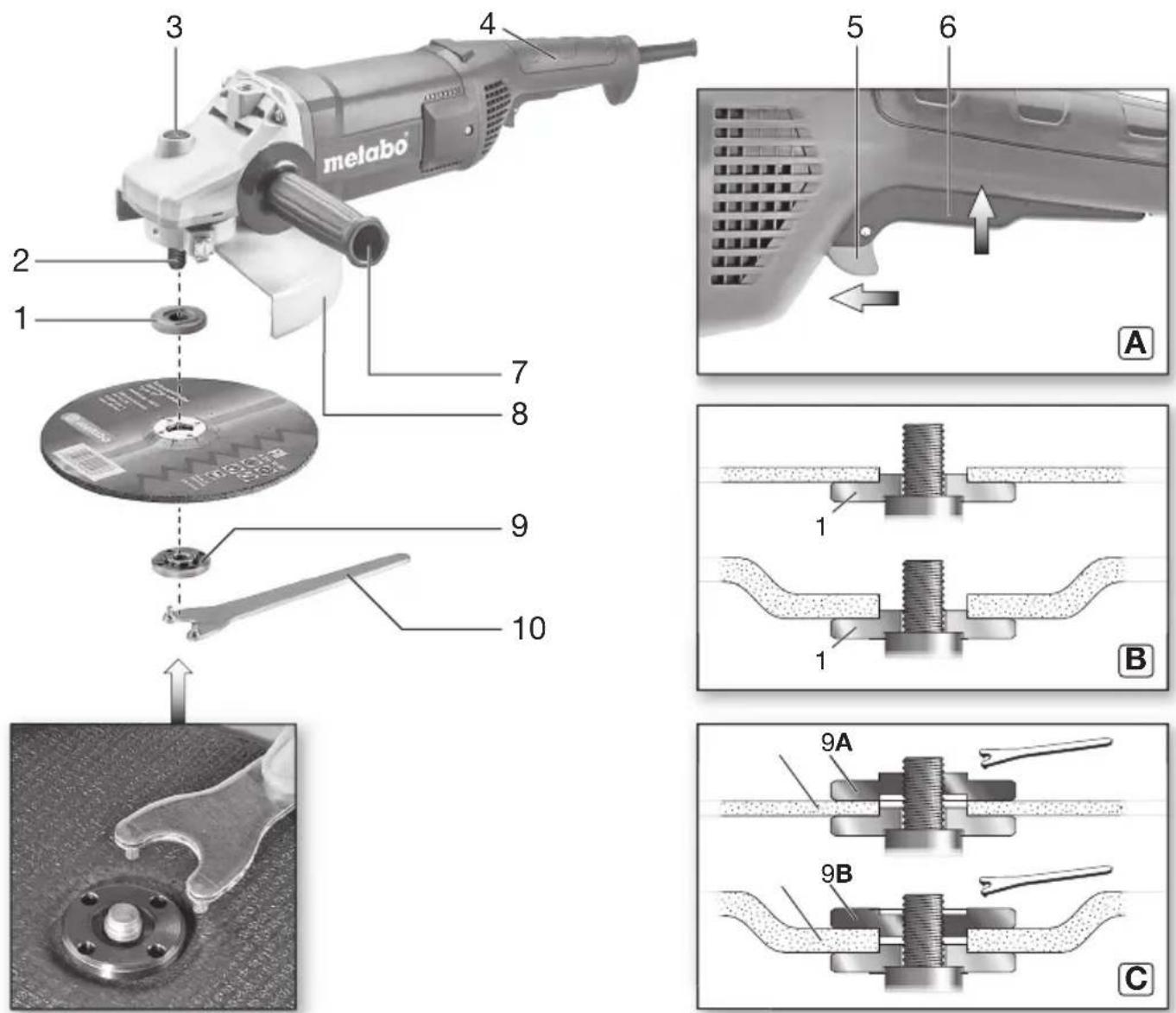 METABO WE 2400-230 - 1