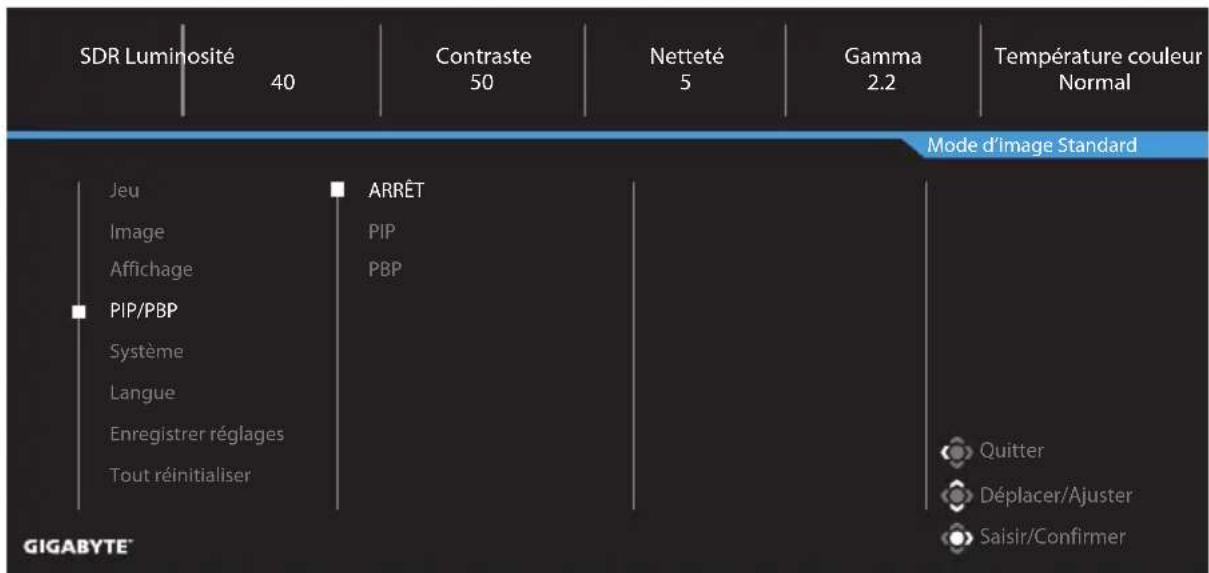 GIGABYTE M27QA - PIP/PBP - 1