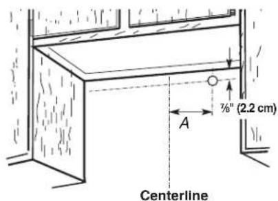 AMANA WVU57UC6FS - To wire through wall: - 1