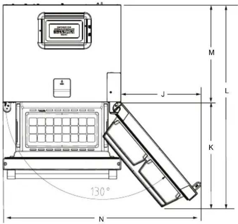 BEKO BFBF30216SSIML - Réfrigérateur - 2