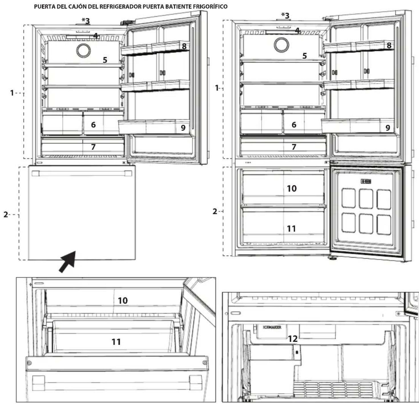 BEKO BFBF30216SSIML - Tu refrigeradora - 1