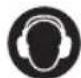 RYOBI One+ RY18CVA - TUOTTEESSA OLEVAT SYMBOLIT - 5
