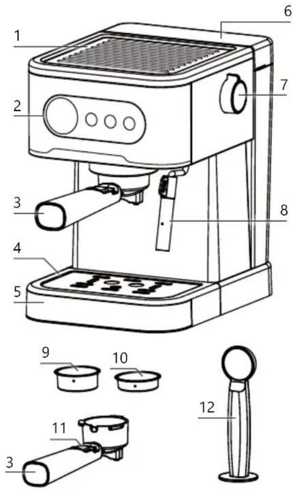DOMO DO1138K - PANNELLO DI CONTROLLO - 2