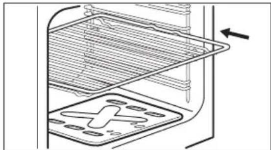 AEG CGB62100CW - Accessoires plaatsen Bakplaat: - 3