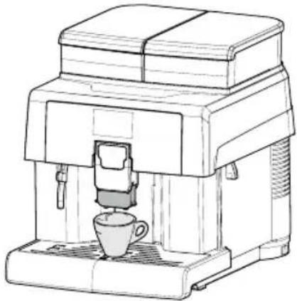 SAECO Aulika Evo Black - MENU MACHINE - 1