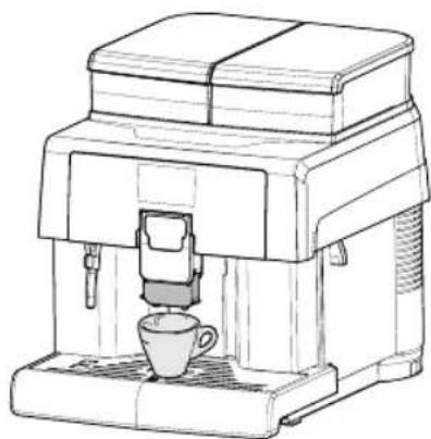 SAECO Aulika Evo Black - Réglage de la buse de distribution du café - 2