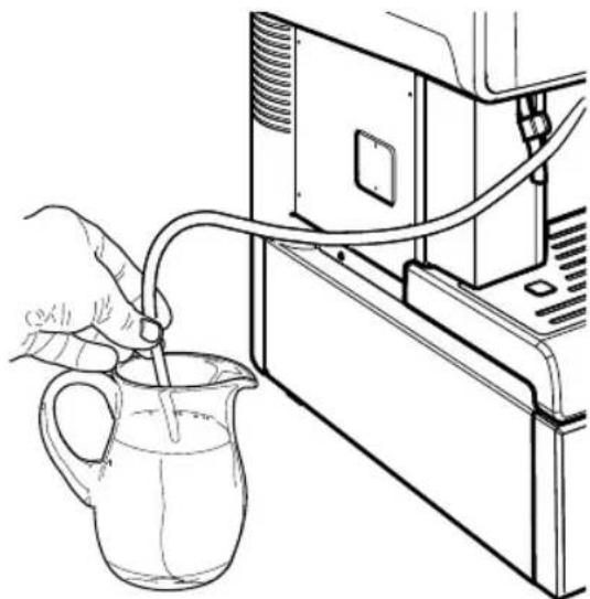 SAECO Aulika Evo Top - Distribution de lait noisette - 6