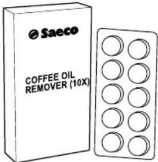SAECO Aulika Evo Top - Liste des accessoires fournis - 13