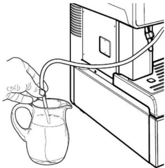 SAECO Aulika Evo Top - Distribution du lait - 6