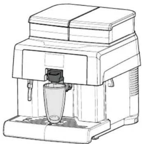 SAECO Aulika Evo Focus - Réglage de la buse de distribution du café - 5