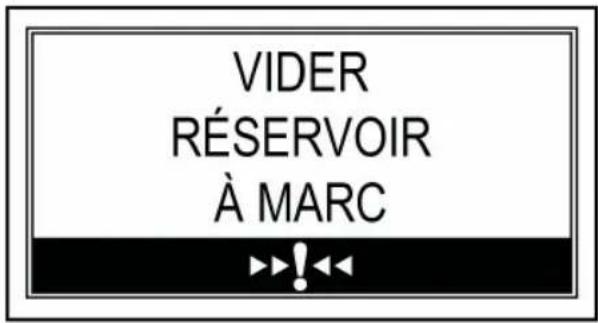SAECO Aulika Evo Focus - Vidage du tiroir à marc - 3