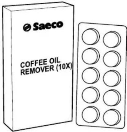 SAECO Aulika Evo Focus - Liste des accessoires fournis - 11