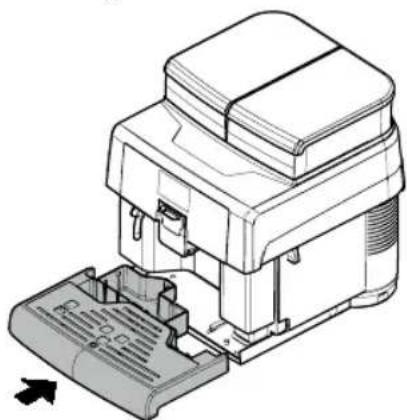 SAECO Aulika Evo Focus - Nettoyage du bac d'égouttement - 2