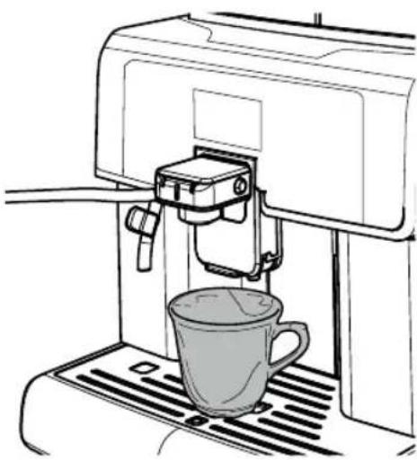 SAECO Aulika Evo Focus - Nettoyage du Cappuccinatore (Après chaque utilisation) - 2