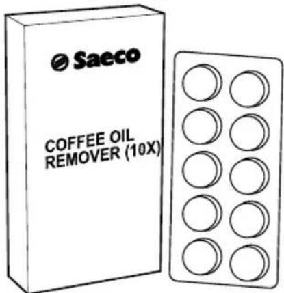 SAECO Aulika Evo Office - Liste des accessoires fournis - 8