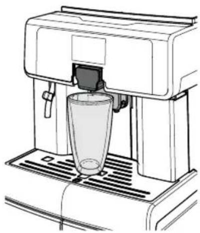 SAECO Aulika Evo Office - Réglage de la buse de distribution du café - 5