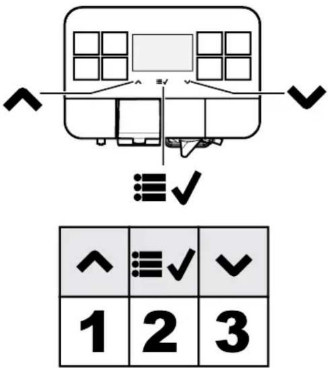 SAECO Area OTC HSC - 编程模式中的按钮说明 - 2