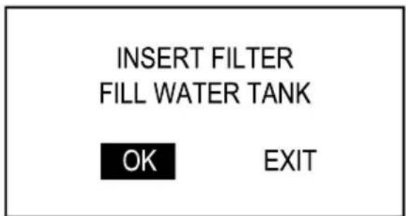 SAECO Area OTC HSC - DESCALE BEFORE ACTIVATING FILTER - 11