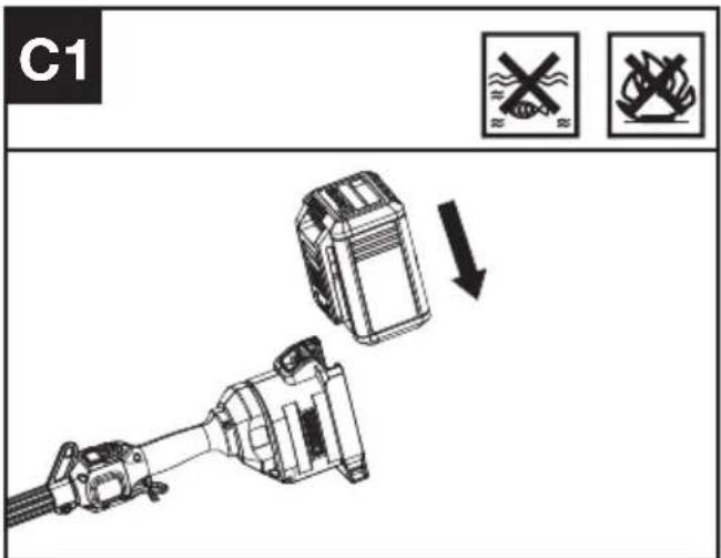 KRESS KAC104 - Monteren en demonteren van het hulpstuk. (Zie Afb. B1, B2, B3) - 4