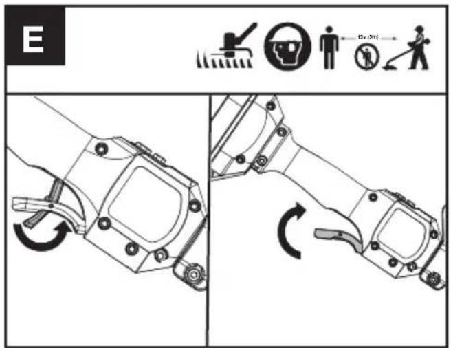 KRESS KAC104 - Startning (se fig. E) - 1