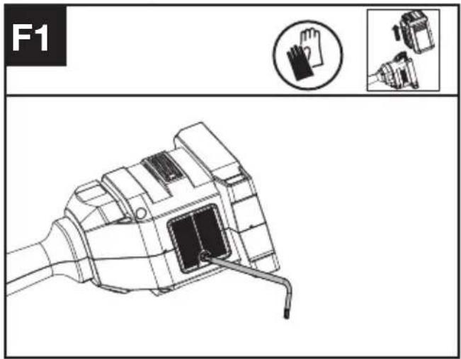 KRESS KAC104 - Reinigen des Luftfilters (Siehe Abb. F1, F2) - 1