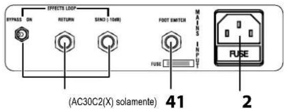 VOX AC15C2 - PANEL POSTERIOR - 2