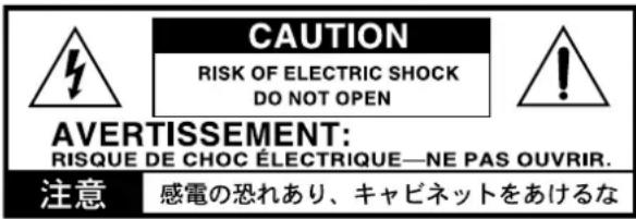 VOX AC15C2 - INFORMATIONS IMPORTANTES DE SECURITE - 1