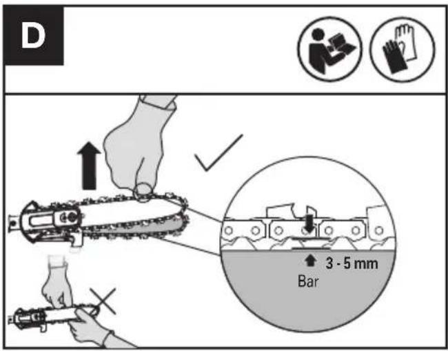 KRESS KAC361 - TENSIONING CHAIN (SEE FIG. C, D) - 2