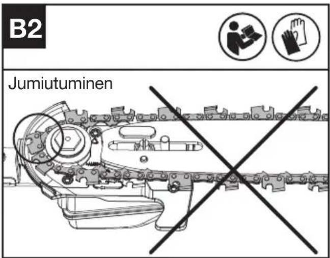 KRESS KAC361 - KETJUN JA TERÄLEVYN KOKOAMINEN - 5