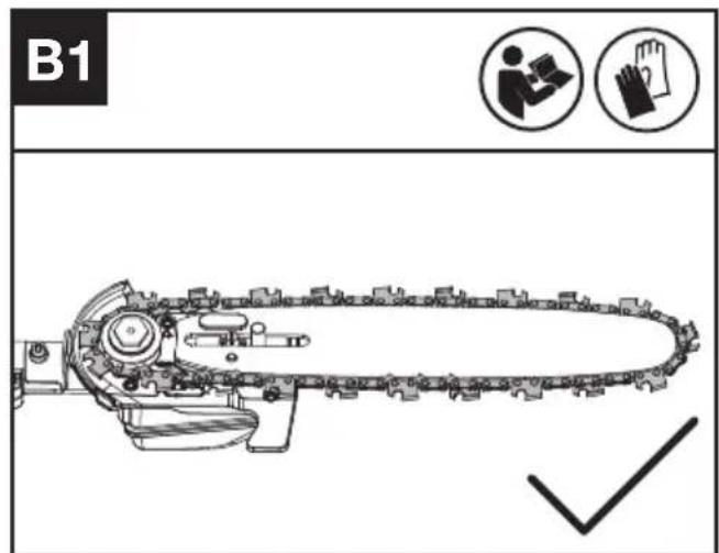 KRESS KAC361 - MONTAGEM DA CORRENTE E DA BARRA- GUIA - 4