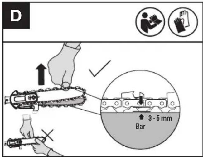 KRESS KAC361 - STRAMNING AF KÆDEN (SE FIG. C, D) - 2