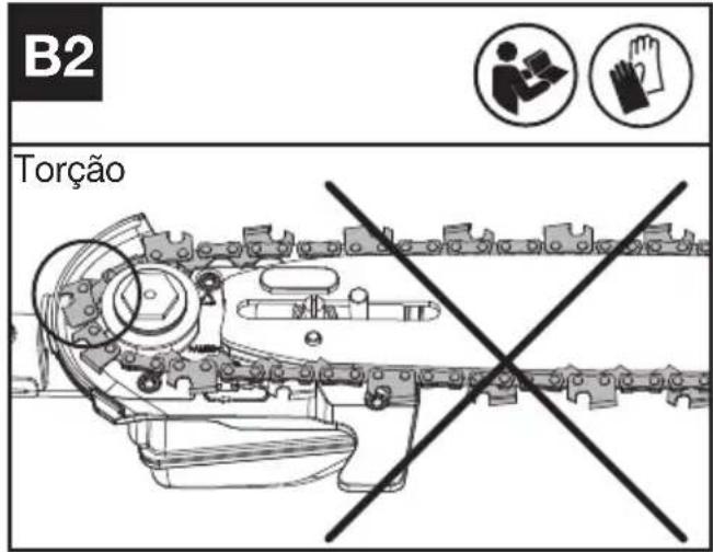 KRESS KAC361 - MONTAGEM DA CORRENTE E DA BARRA- GUIA - 5